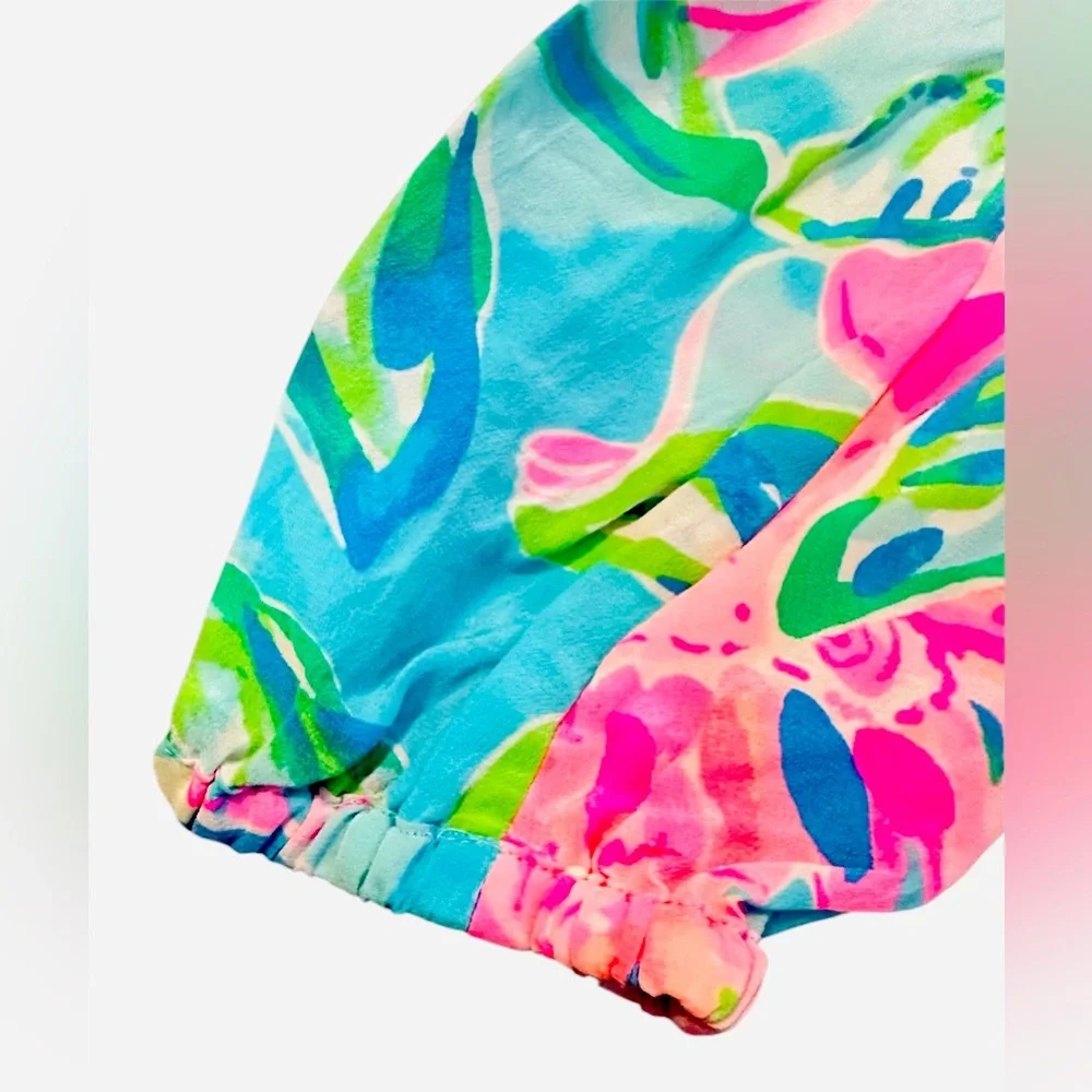 Lily Pulitzer lightweight, XXS, long sleeve shirt, colorful and very-summerish! - Picture 7 of 10